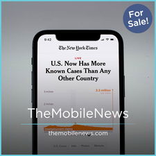 TheMobileNews.com - Creative brandable domain for sale