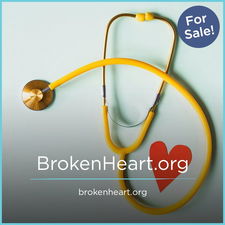 BrokenHeart.org - buy Creative premium domains