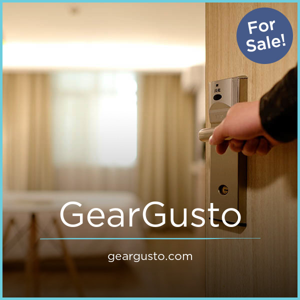 GearGusto.com - Great premium domains