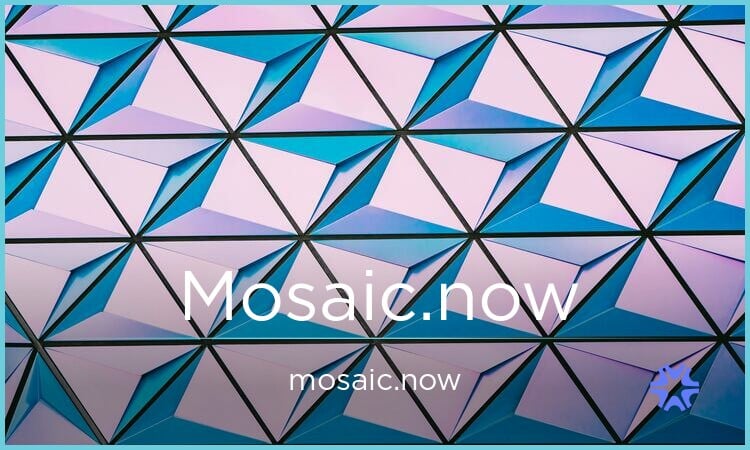 Mosaic.now - buy Catchy premium domains