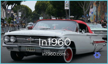 In1960.com - Creative brandable domain for sale