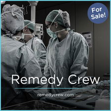 RemedyCrew.com - Catchy premium domain marketplace