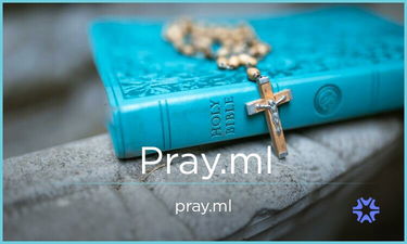 Pray.ml - Creative brandable domain for sale