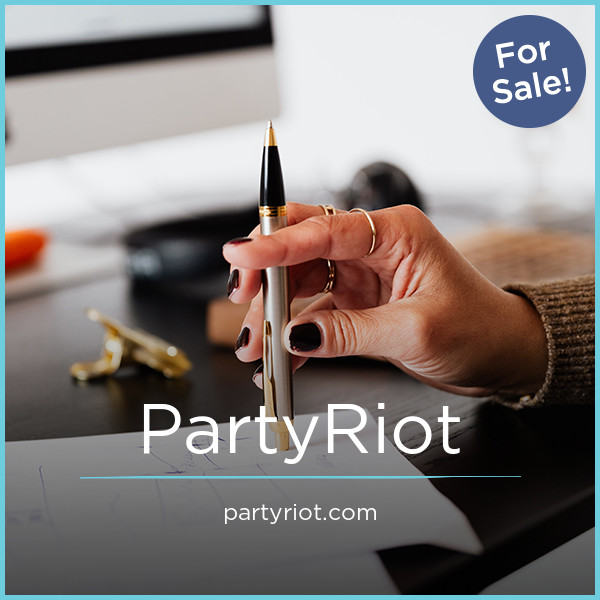 PartyRiot.com - Great domains for sale