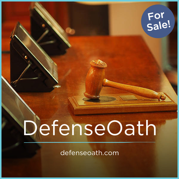 DefenseOath.com - New premium domains for sale