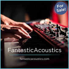FantasticAcoustics.com - Creative brandable domain for sale