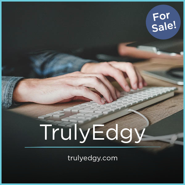 TrulyEdgy.com - Catchy premium domain marketplace