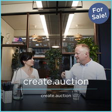 Create.auction - Creative brandable domain for sale