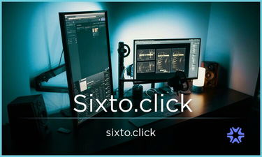 Sixto.click - Creative brandable domain for sale