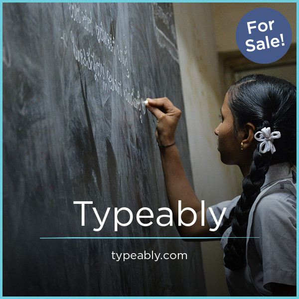 Typeably.com - Good premium domain names