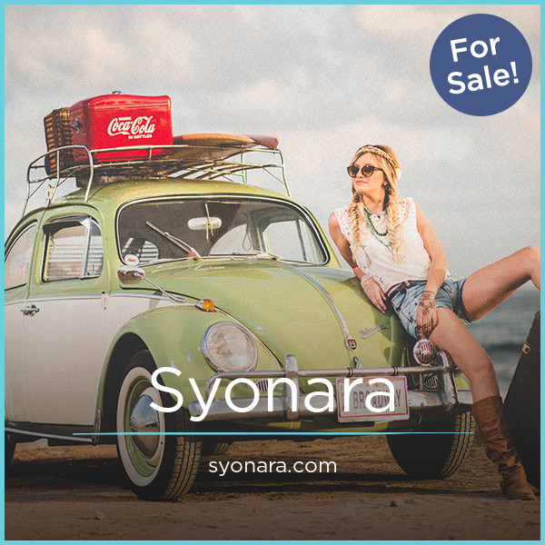 Syonara.com - New premium domain marketplace