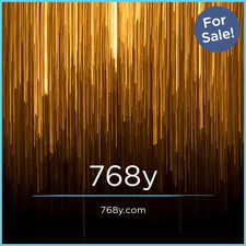 768Y.com - Creative brandable domain for sale