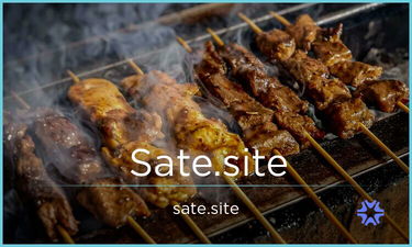 Sate.site - Creative brandable domain for sale