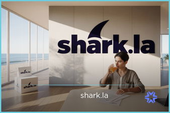 shark.la - Creative brandable domain for sale