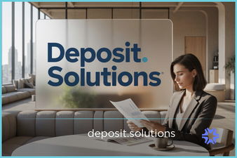 Deposit.Solutions - Creative brandable domain for sale