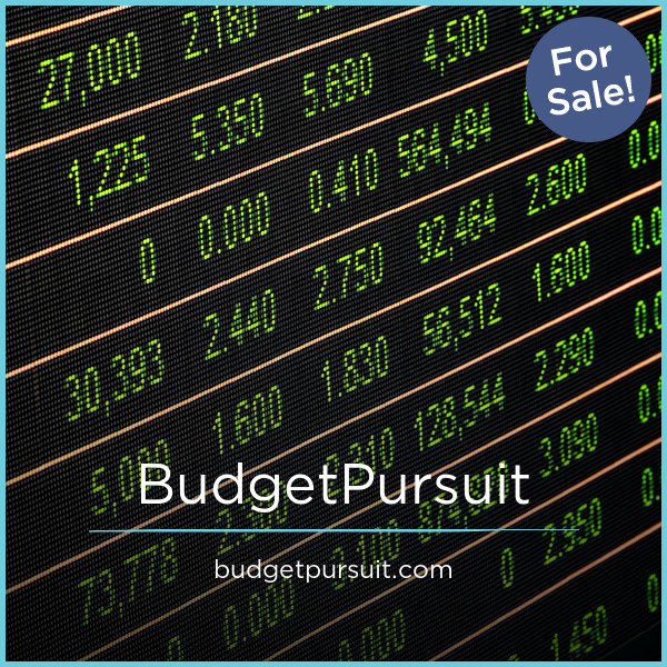 BudgetPursuit.com - buy Good premium domains