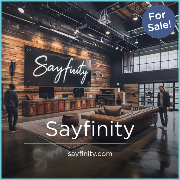 Sayfinity.com - Creative premium domains