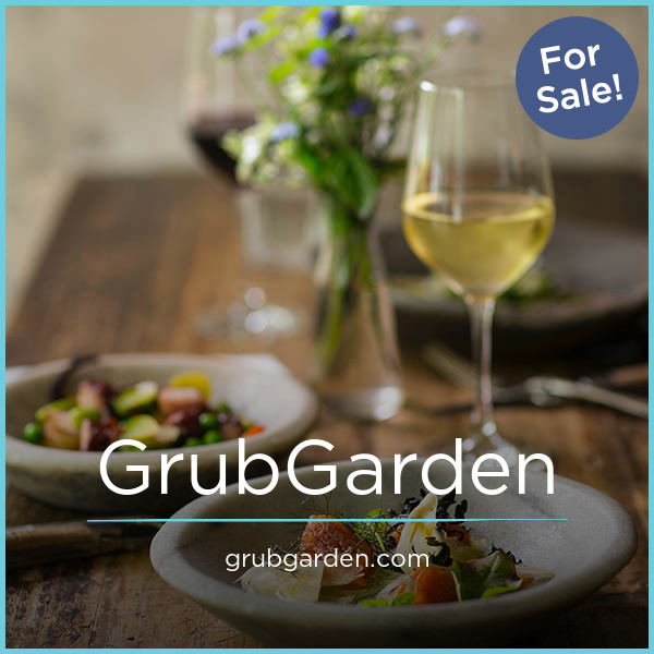 GrubGarden.com - Good premium domains