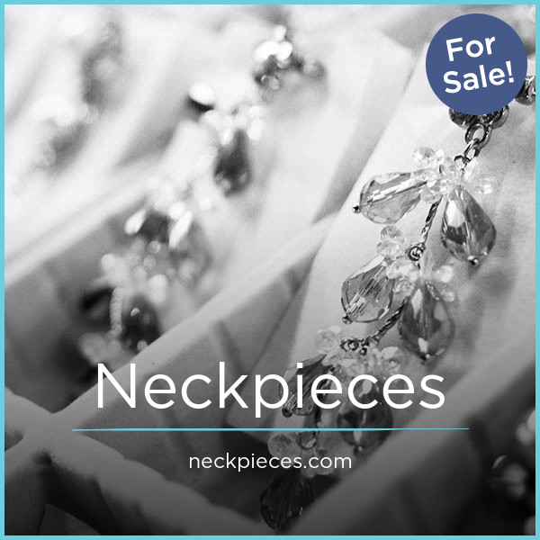 Neckpieces.com - buy Great premium domains