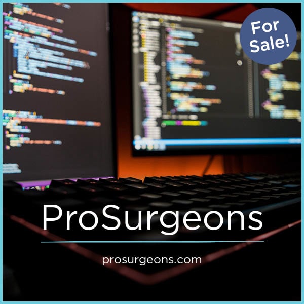 ProSurgeons.com - Creative premium domain marketplace