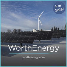 WorthEnergy.com - New premium domain marketplace