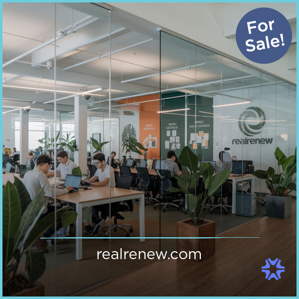 RealRenew.com - Catchy premium domain marketplace