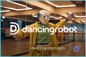 DancingRobot.com - Creative brandable domain for sale