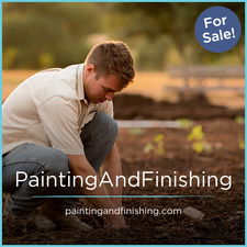 PaintingAndFinishing.com - Creative brandable domain for sale
