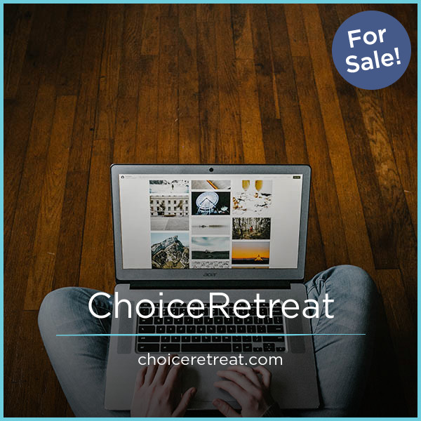 ChoiceRetreat.com - Creative premium domains for sale