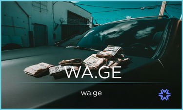 WA.GE is for sale