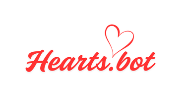 Hearts.bot - Creative brandable domain for sale