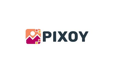 Pixoy.com - Creative brandable domain for sale