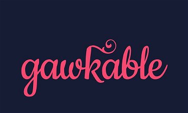 Gawkable.com - Creative brandable domain for sale