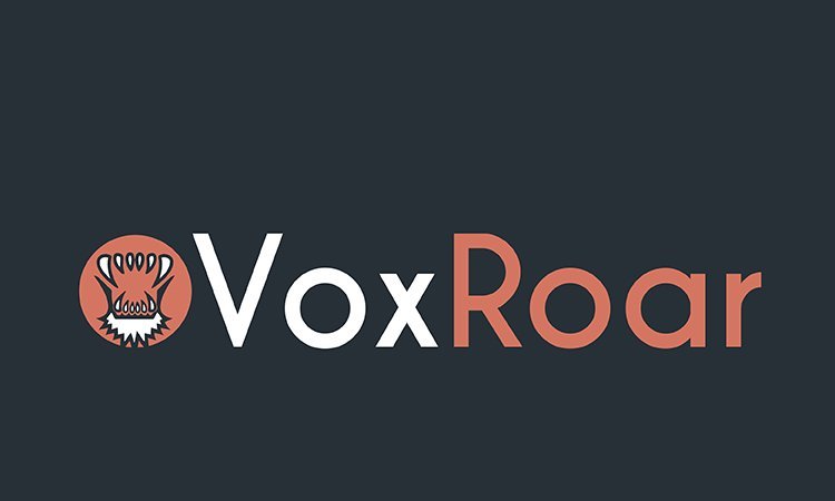 VoxRoar.com - Creative brandable domain for sale