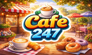 Cafe247.net - Creative brandable domain for sale
