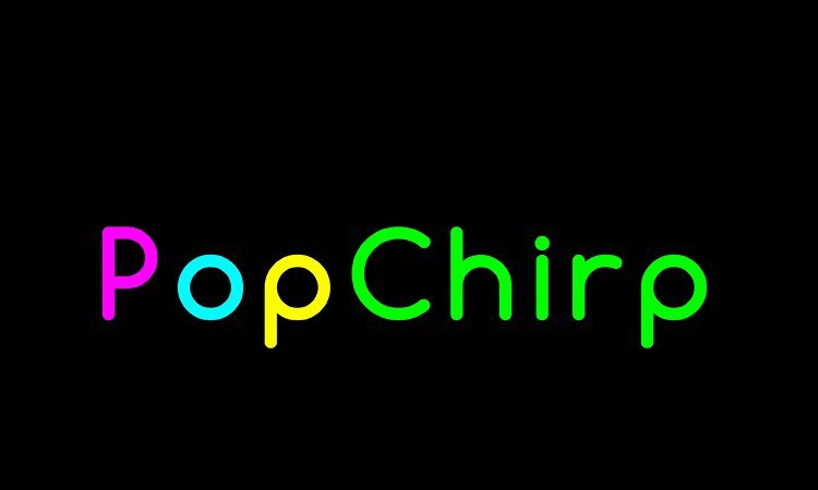 PopChirp.com - Creative brandable domain for sale