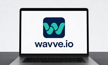 Wavve.io - Creative brandable domain for sale