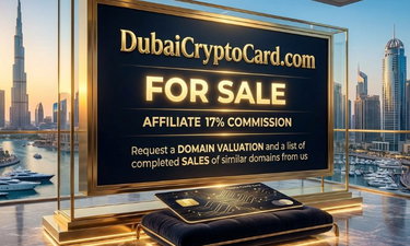 DubaiCryptoCard.com is for sale