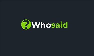 whosaid.com