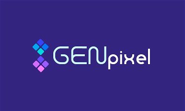 Genpixel.com - Creative brandable domain for sale