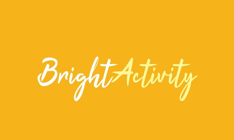 BrightActivity.com - Creative brandable domain for sale