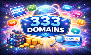 333Domains.com is for sale