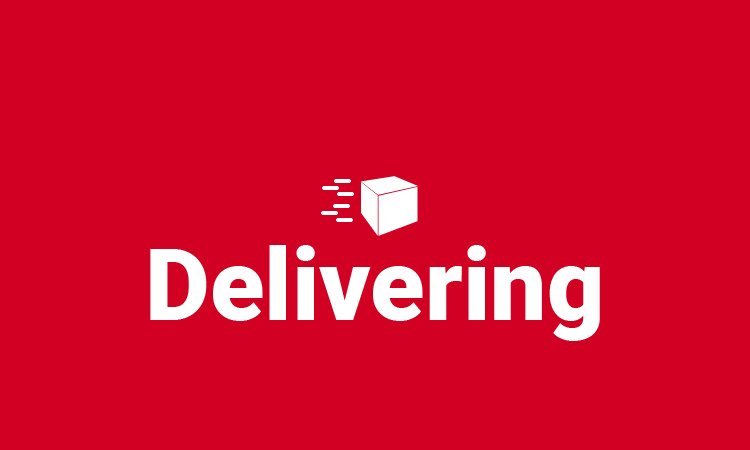 Delivering.co - Creative brandable domain for sale