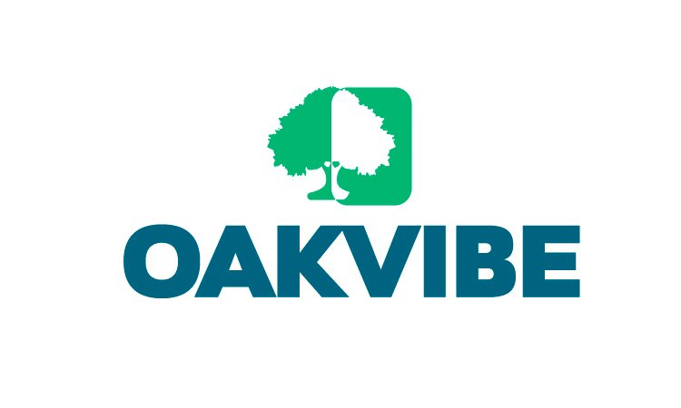 OakVibe.com - Creative brandable domain for sale