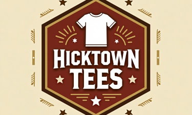 HickTownTees logo