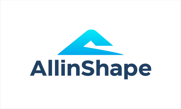 AllinShape.com - Creative brandable domain for sale