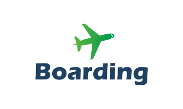 Boarding.io - Creative brandable domain for sale