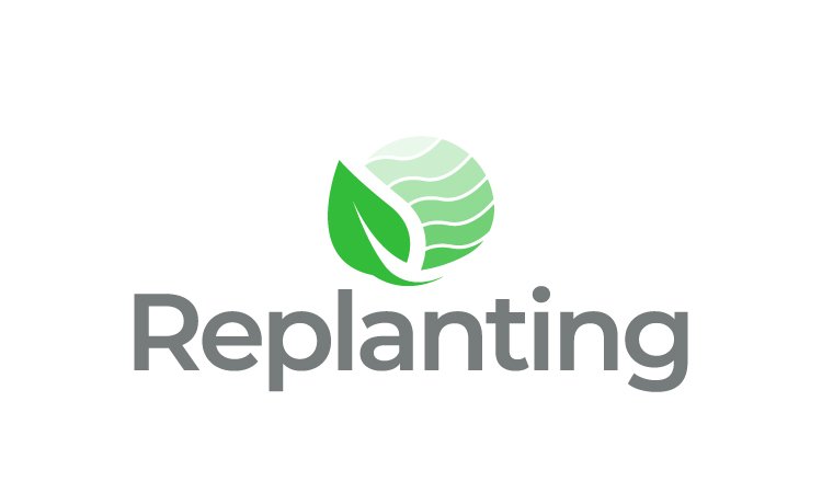 Replanting.com - Creative brandable domain for sale