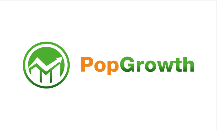 PopGrowth.com - Creative brandable domain for sale