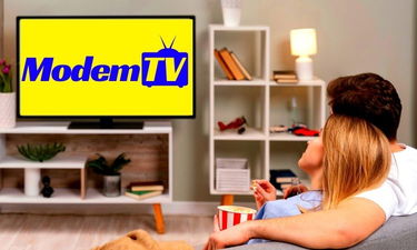 ModemTV.com - Creative brandable domain for sale